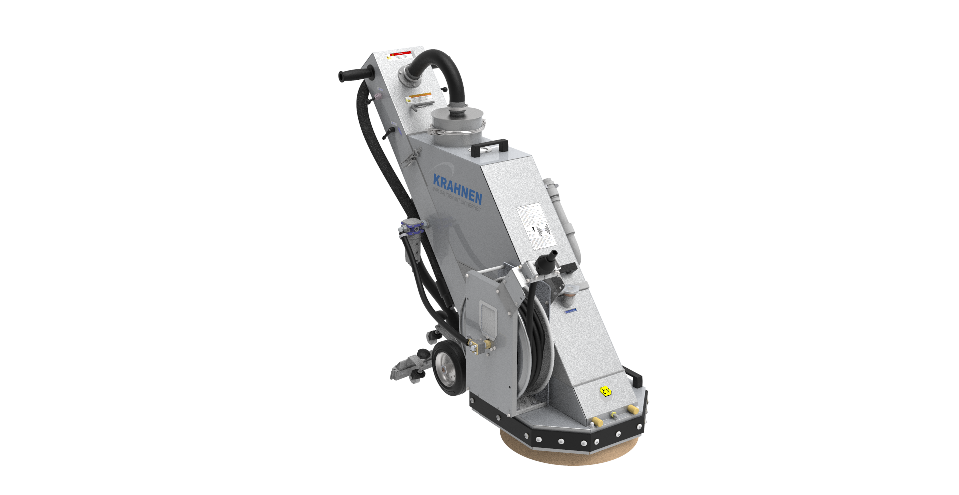 AIRFLEX 30 - Compressed air operated floor cleaning machine